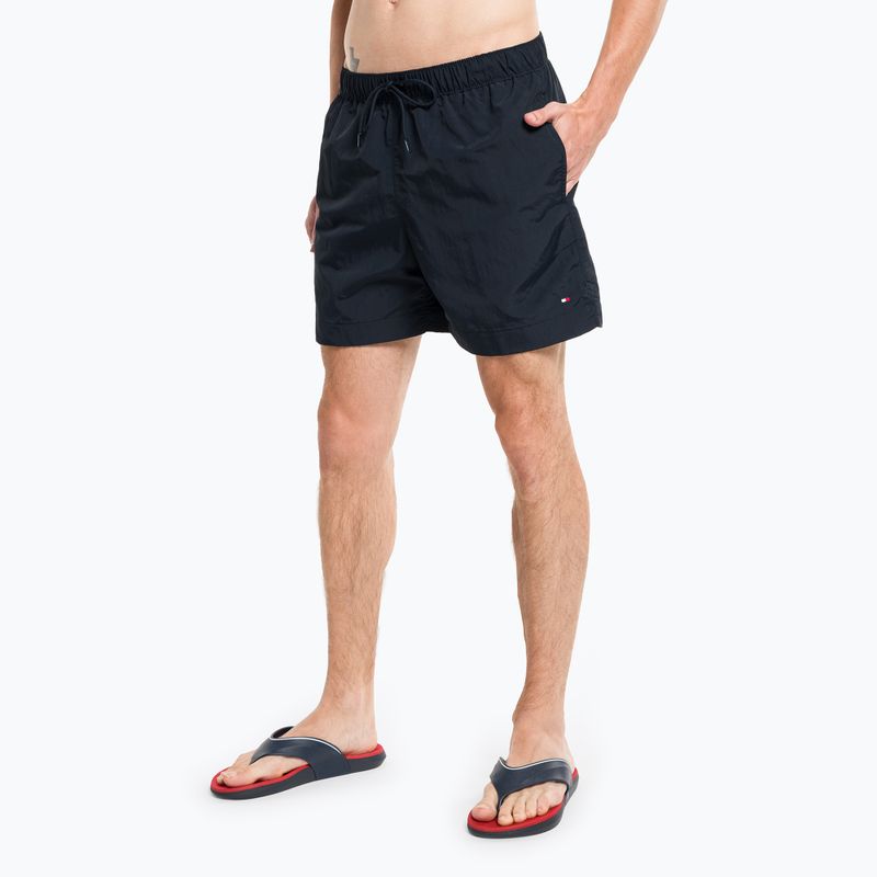 Pánske plavecké šortky Tommy Hilfiger Medium Drawstring blue 4