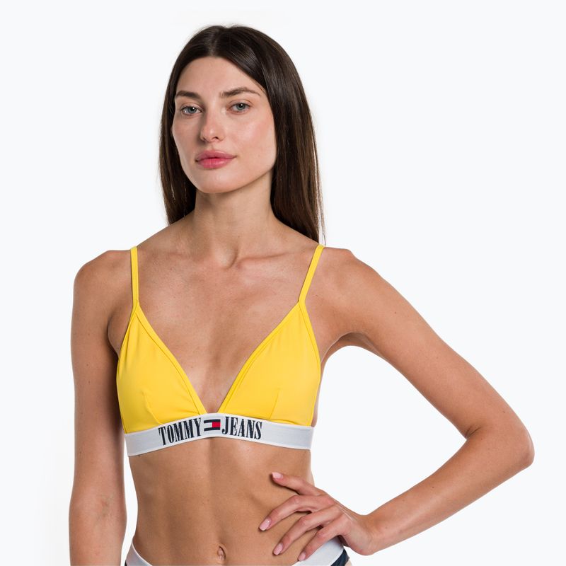 Tommy Hilfiger Triangle Rp žltý vrchný diel plaviek 4
