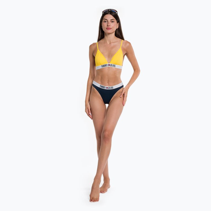 Tommy Hilfiger Triangle Rp žltý vrchný diel plaviek 5