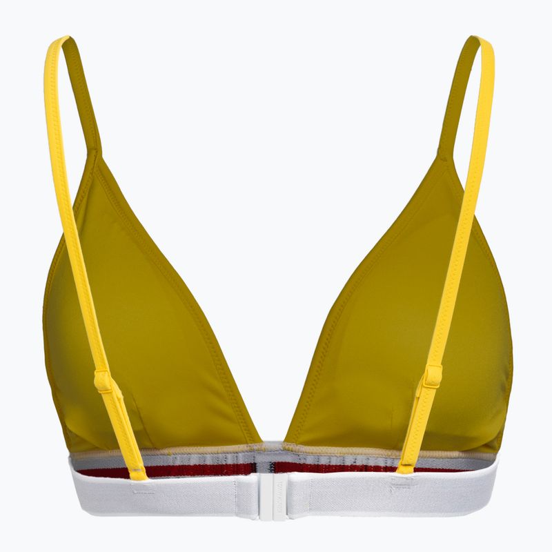 Tommy Hilfiger Triangle Rp žltý vrchný diel plaviek 2