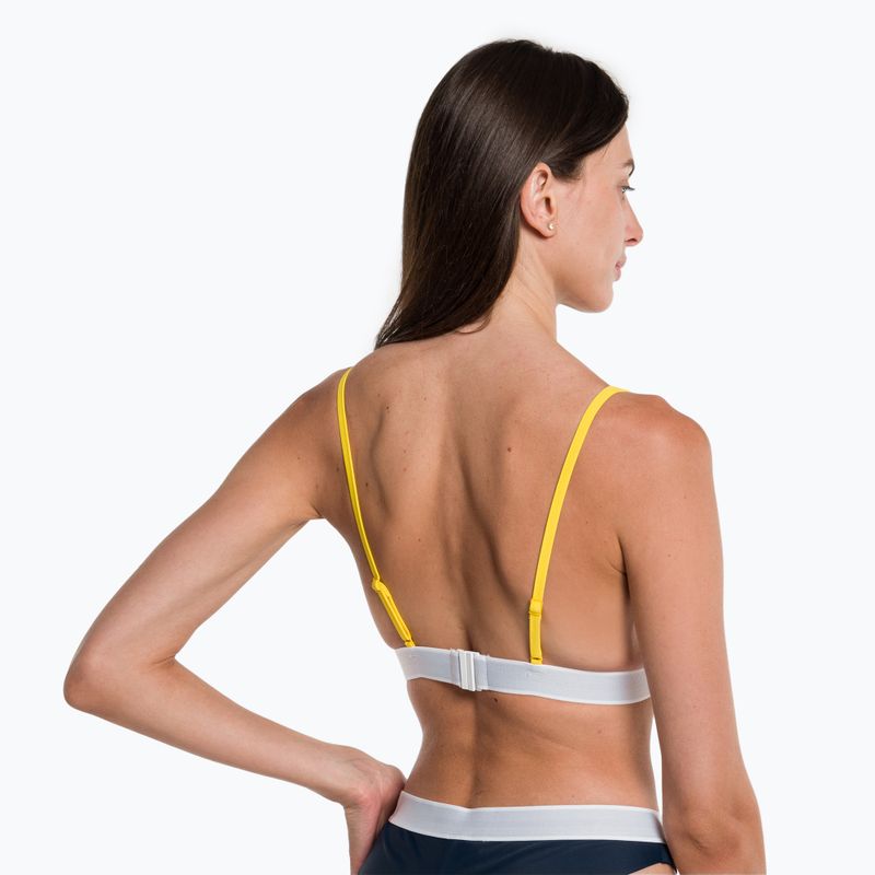 Tommy Hilfiger Triangle Rp žltý vrchný diel plaviek 6