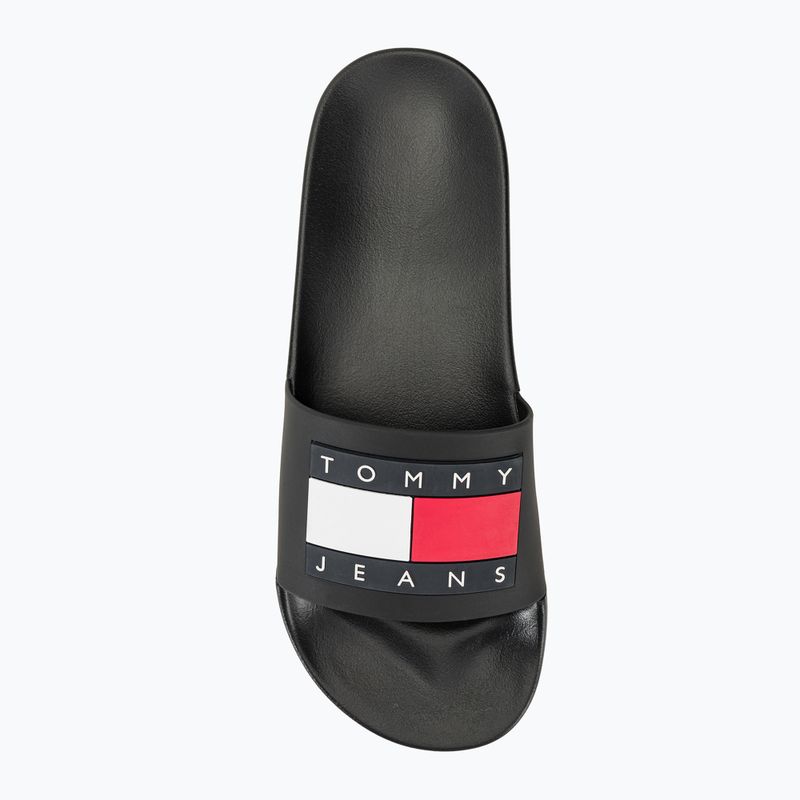 Tommy Jeans Pool Slide Ess black pánske žabky 6