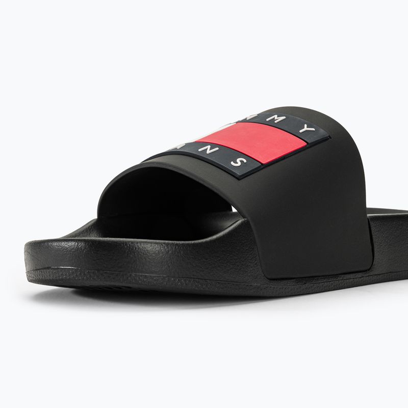 Tommy Jeans Pool Slide Ess black pánske žabky 8