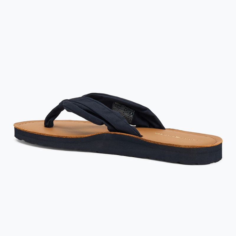 Dámske žabky Tommy Hilfiger Elevated Beach Sandal space blue 3