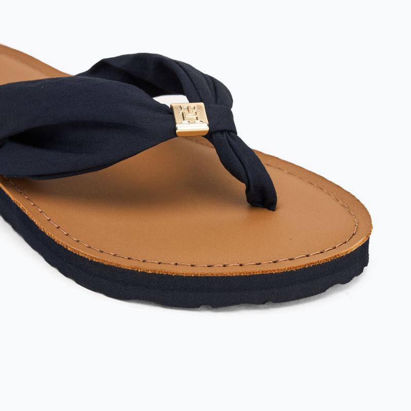Dámske žabky Tommy Hilfiger Elevated Beach Sandal space blue 7