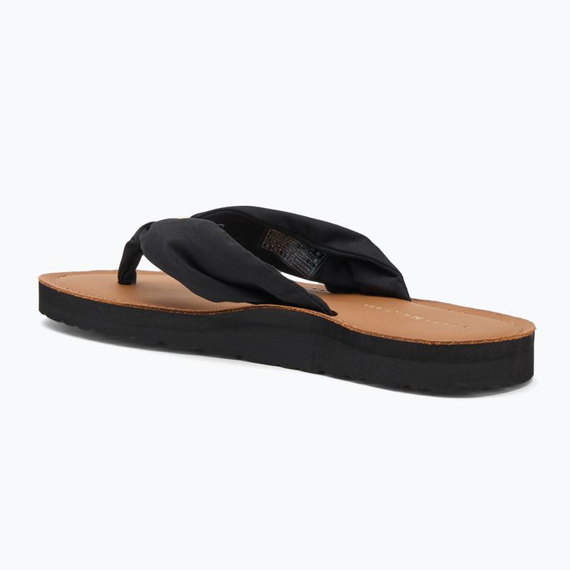 Dámske žabky Tommy Hilfiger Elevated Beach Sandal black 3