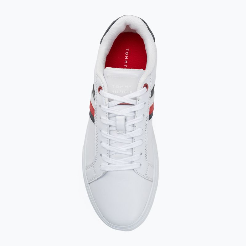 Pánske topánky Tommy Hilfiger Essential Leather Cupsole white 5