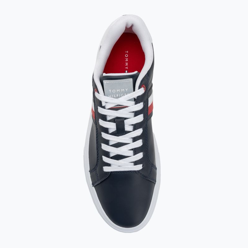 Pánske topánky Tommy Hilfiger Essential Leather Cupsole desert sky 5