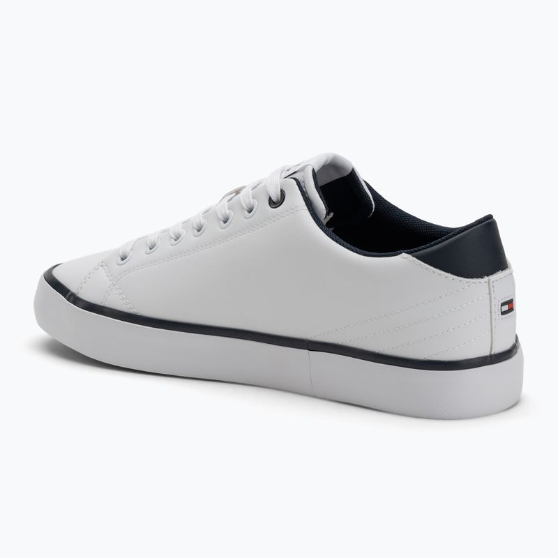 Pánske tenisky Tommy Hilfiger Th Hi Vulc Core Low Leather Ess YBS white 3