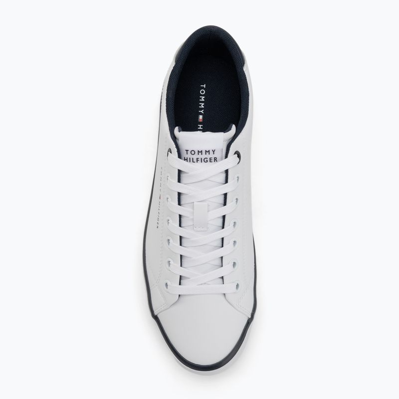 Pánske tenisky Tommy Hilfiger Th Hi Vulc Core Low Leather Ess YBS white 5