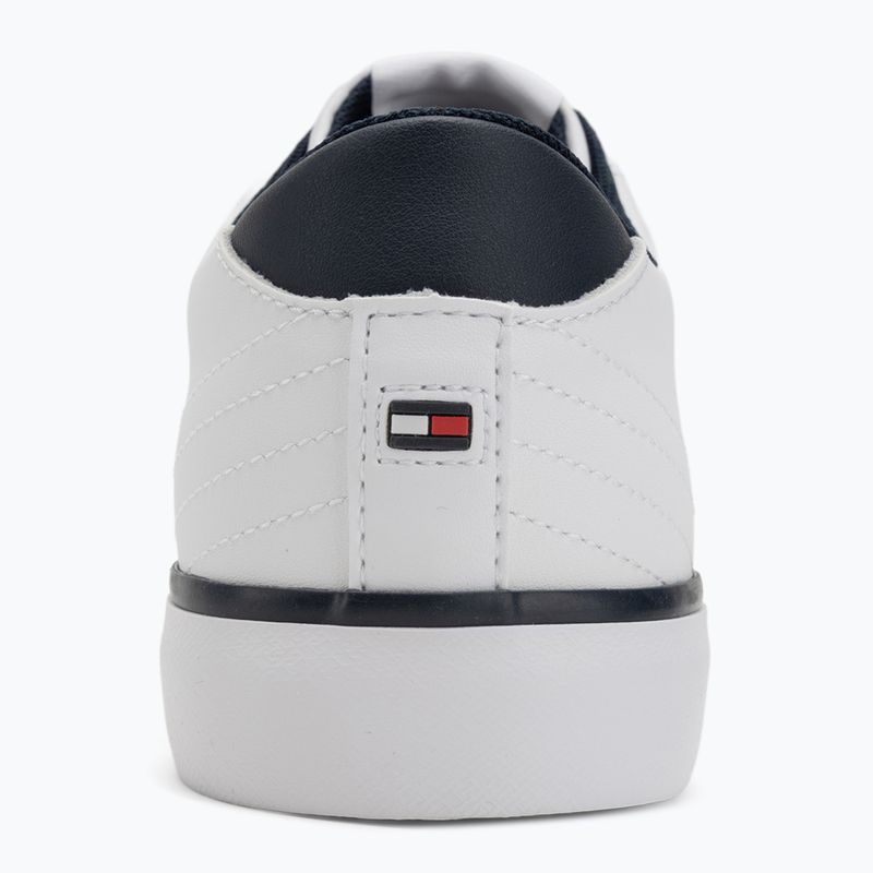 Pánske tenisky Tommy Hilfiger Th Hi Vulc Core Low Leather Ess YBS white 6
