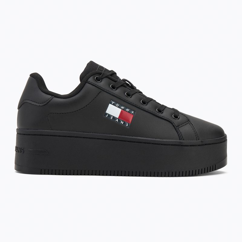 Dámske topánky Tommy Jeans Tjw Flatform Cupsole Ess black 2