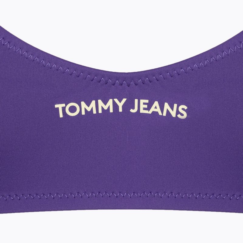 Tommy Jeans Bralette vrchný diel plaviek quantum purple 3