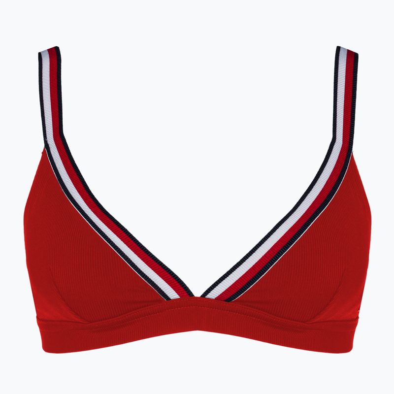 Vrchný diel plaviek  Tommy Hilfiger Triangle Rp primary red