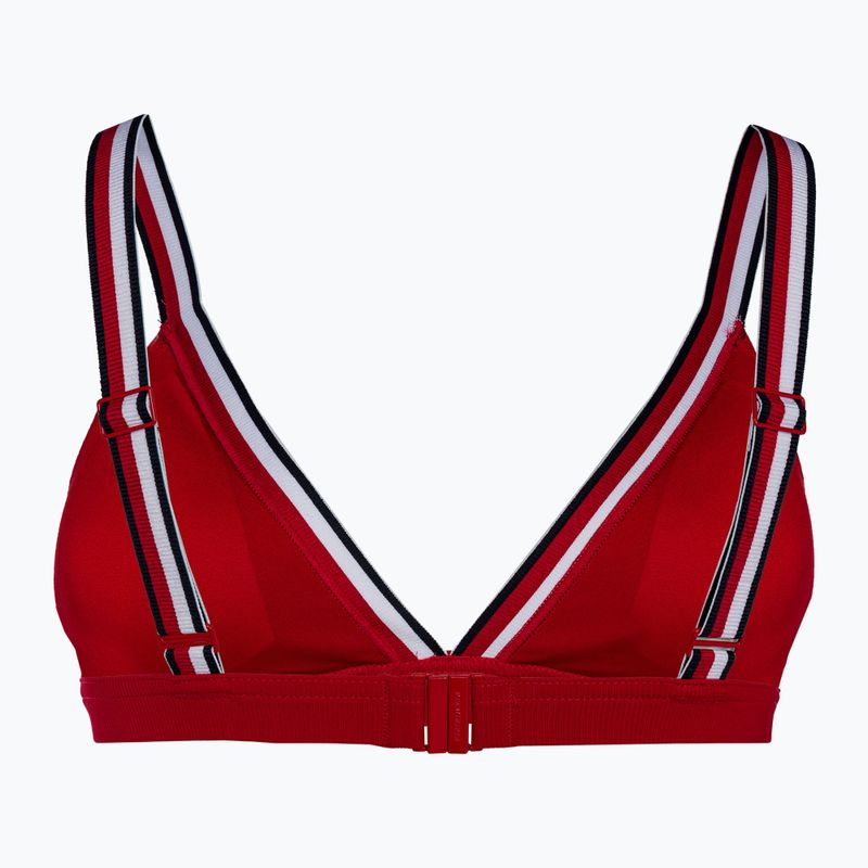 Vrchný diel plaviek  Tommy Hilfiger Triangle Rp primary red 2