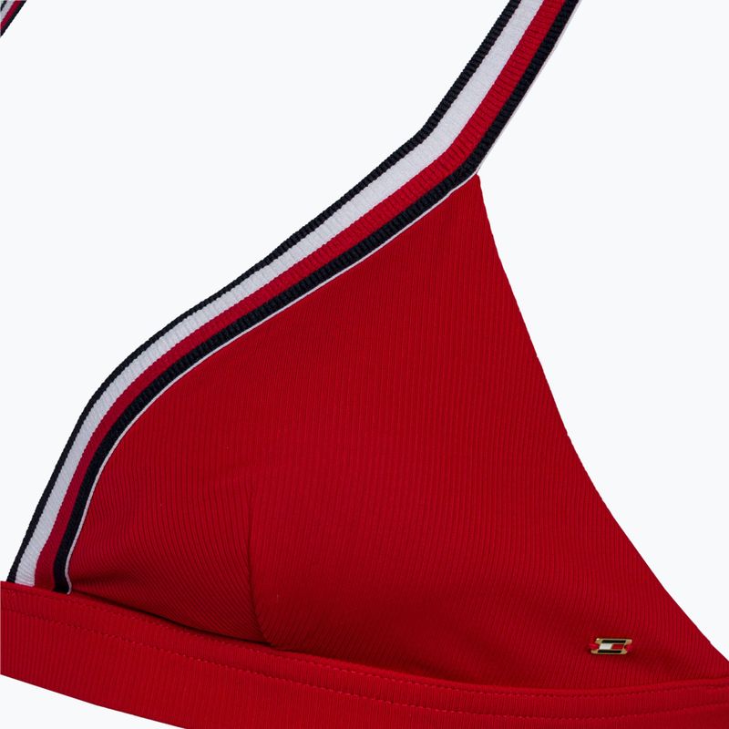 Vrchný diel plaviek  Tommy Hilfiger Triangle Rp primary red 3