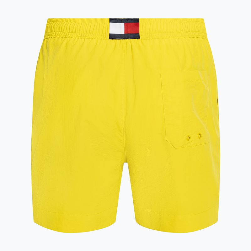 Pánske plavecké šortky Tommy Hilfiger Medium Drawstring valley yellow 2