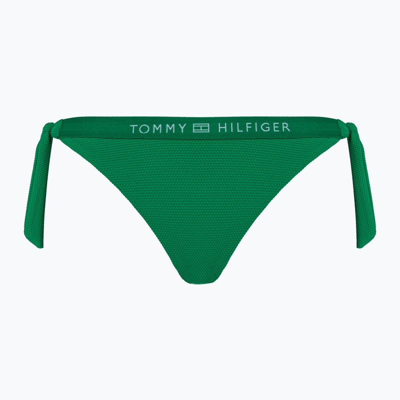Spodný diel plaviek Tommy Hilfiger Side Tie Bikini olympic green