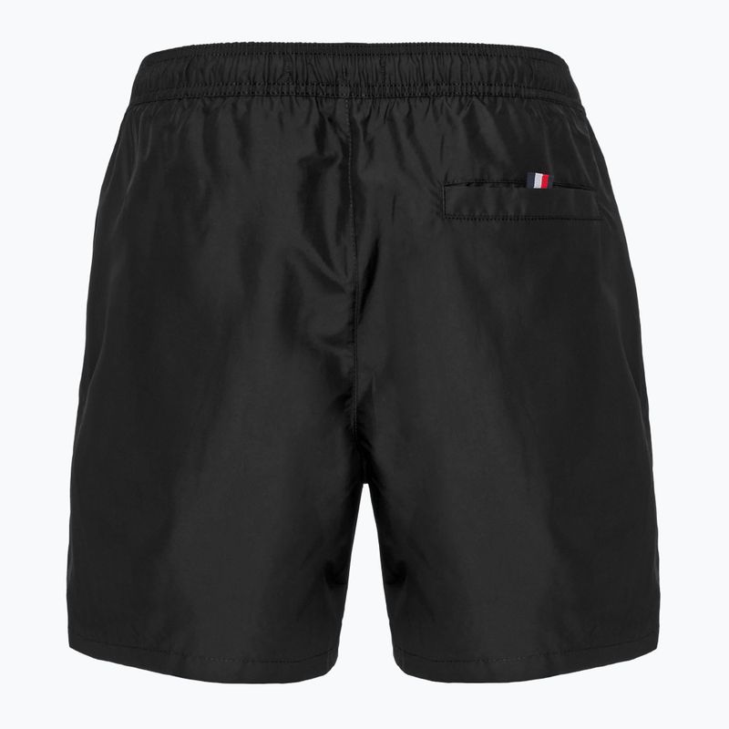 Pánske plavecké šortky Tommy Hilfiger Medium Drawstring black 2