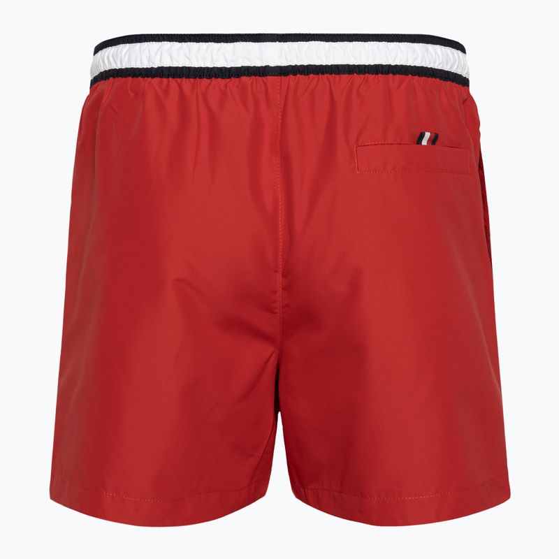 Pánske plavecké šortky Tommy Hilfiger Medium Drawstring primary red 2