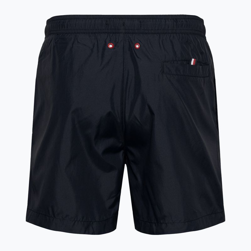 Pánske plavecké šortky Tommy Hilfiger Medium Drawstring Diag desert sky 2