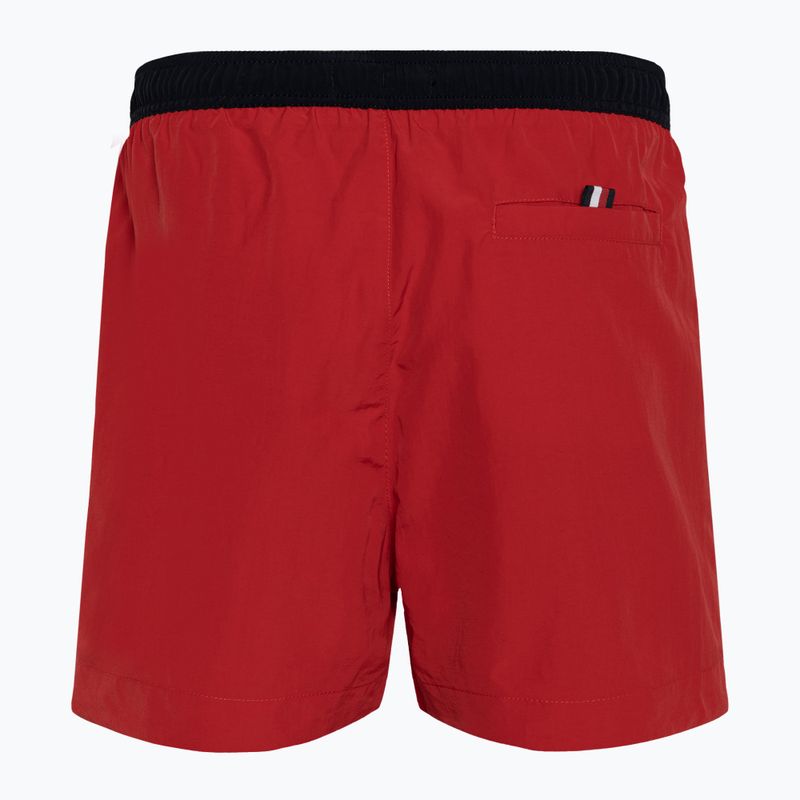 Pánske plavecké šortky Tommy Hilfiger Medium Drawstring primary red 2