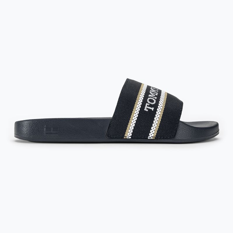 Dámske šľapky Tommy Hilfiger Poolslide With Webbing space blue 2
