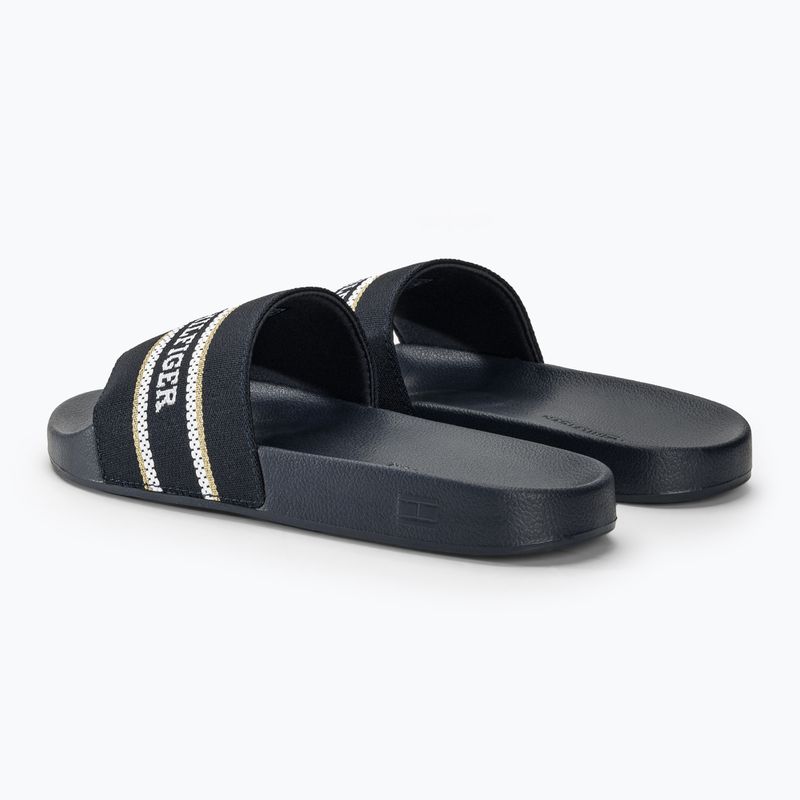 Dámske šľapky Tommy Hilfiger Poolslide With Webbing space blue 3