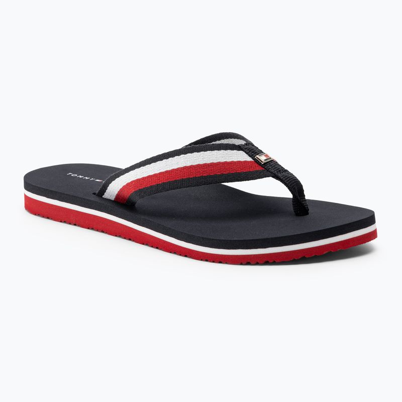 Žabky dámske Tommy Hilfiger Corporate Beach Sandal red white blue