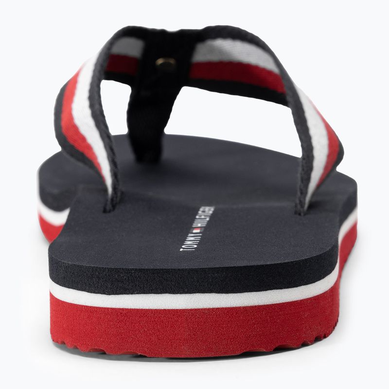 Žabky dámske Tommy Hilfiger Corporate Beach Sandal red white blue 6