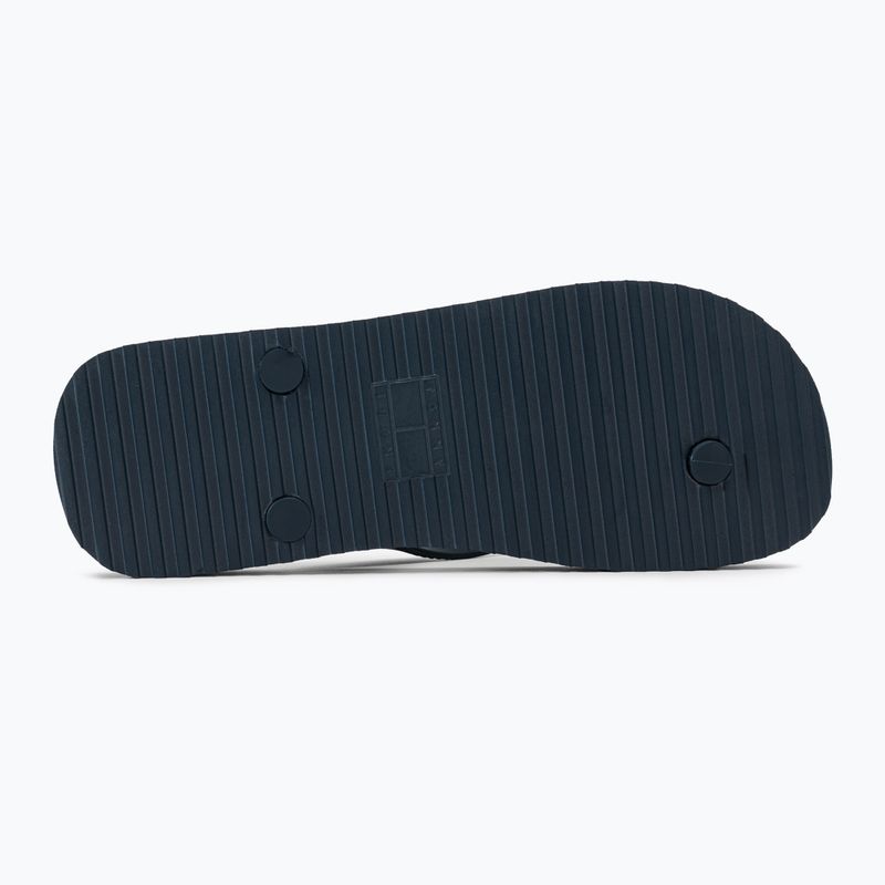 Tommy Jeans dámske žabky Logo Flip Flop dark night navy 4