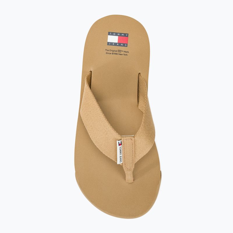 Pánske žabky Tommy Jeans Elevated Flip tawny sand 6