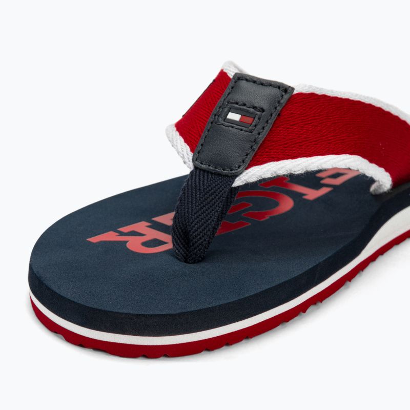 Pánske žabky Tommy Hilfiger Patch Beach Sandal primary red 7