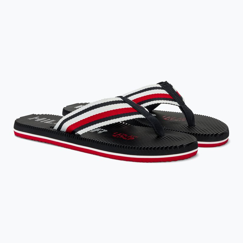 Pánske žabky Tommy Hilfiger Massage Footbed Oly Beach Sandal desert sky 4