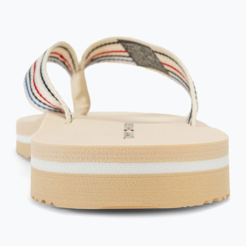 Dámske žabky Tommy Hilfiger Stripes Beach Sandal calico 6