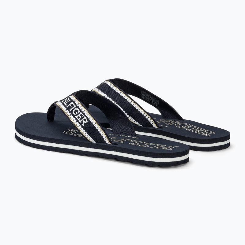 Dámske žabky Tommy Hilfiger Beach Sandal space blue 3