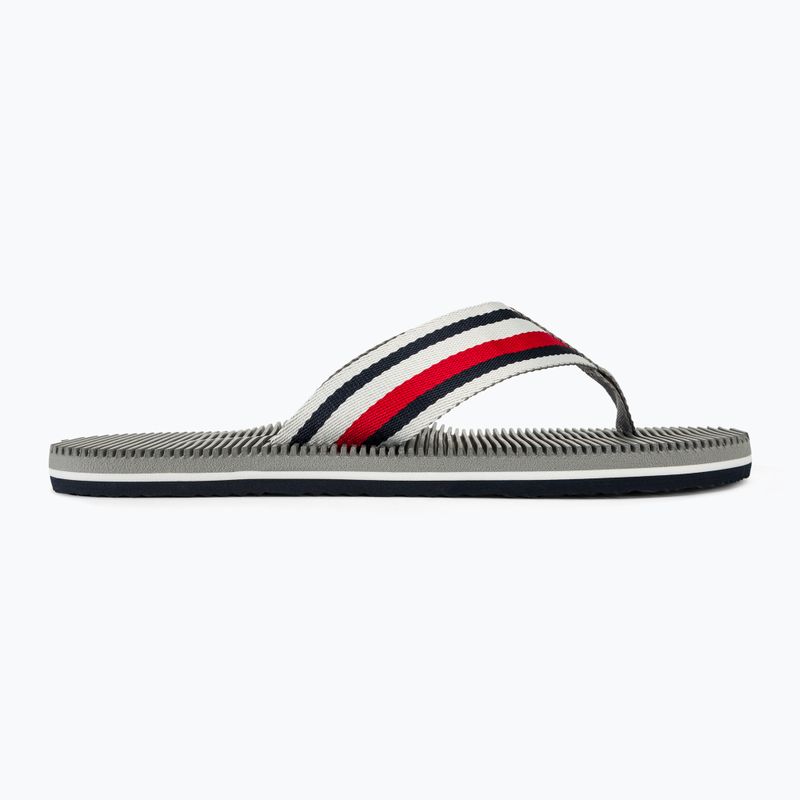Pánske žabky Tommy Hilfiger Massage Footbed Oly Beach Sandal antique silver 2
