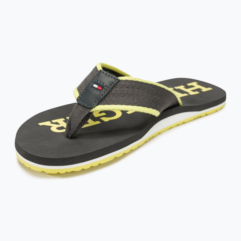 Pánske žabky Tommy Hilfiger Patch Beach Sandal dark ash 7