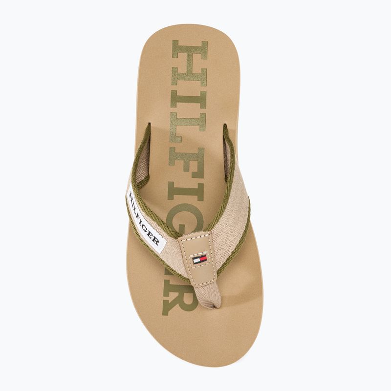 Pánske žabky Tommy Hilfiger Patch Beach Sandal beige 5