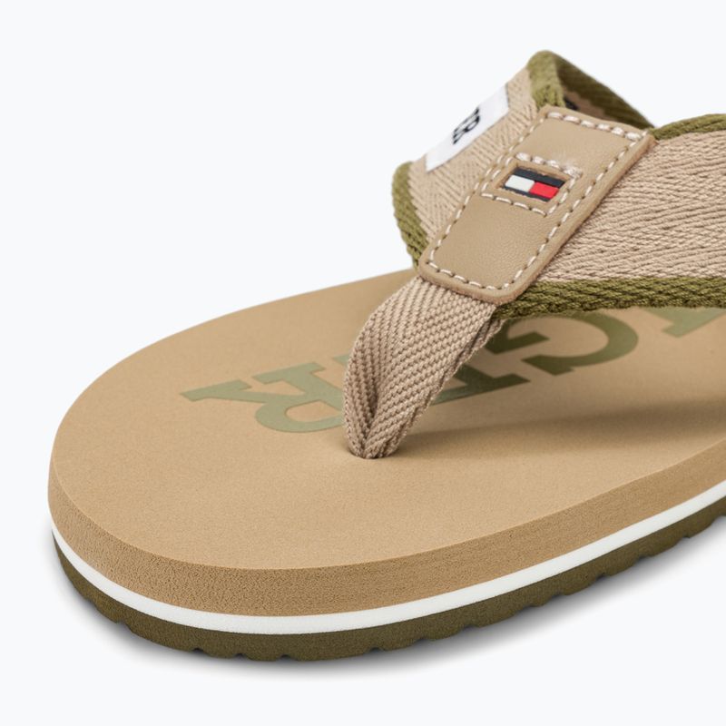 Pánske žabky Tommy Hilfiger Patch Beach Sandal beige 7