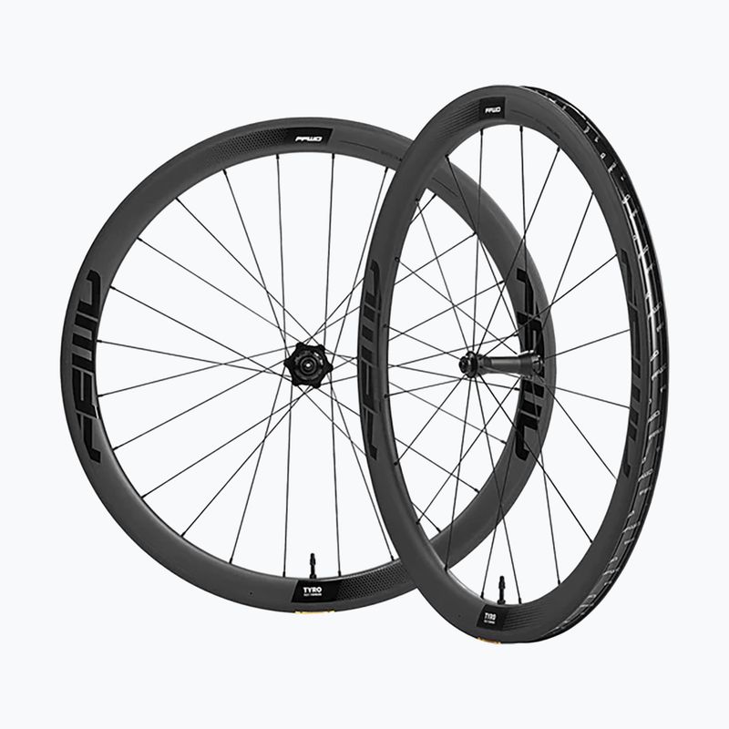 FFWD Tyro 2.0 FCC SP 20H/24H RB XDR Sram čierne kolesá na bicykel 2