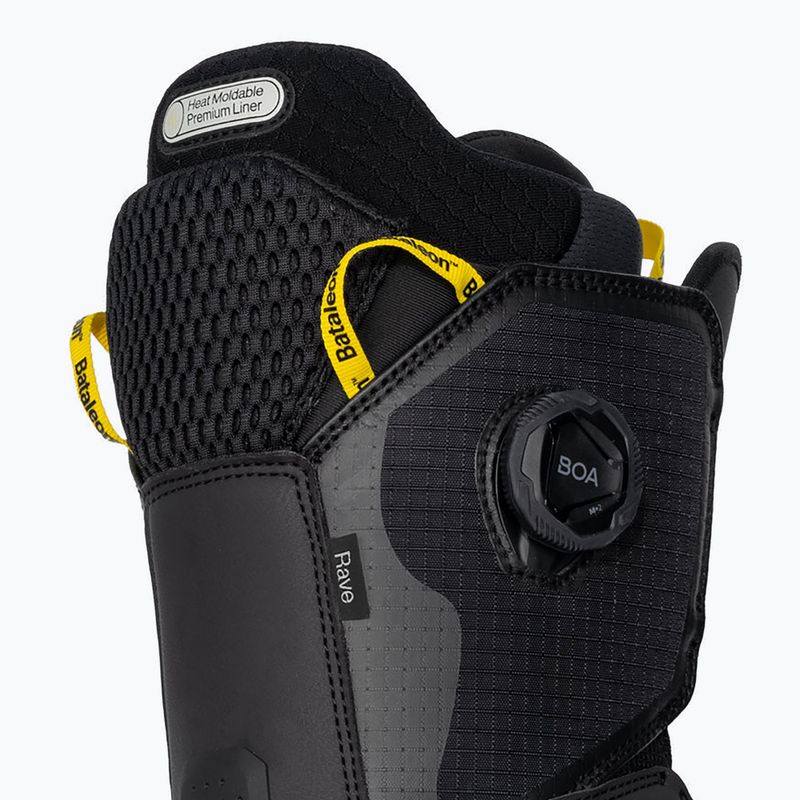 Pánske snowboardové topánky Bataleon Rave Double BOA black 10