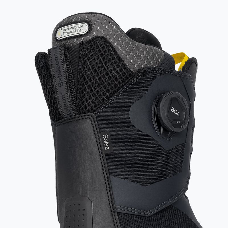 Pánske snowboardové topánky Bataleon Salsa Double BOA black 10