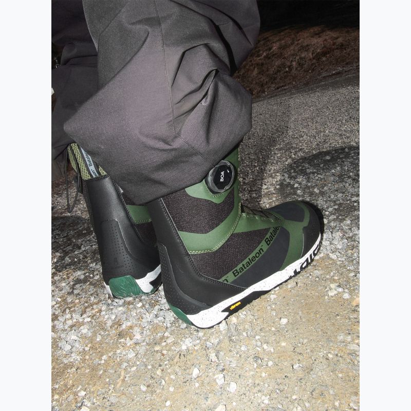 Pánske snowboardové topánky Bataleon Salsa Double BOA green 12