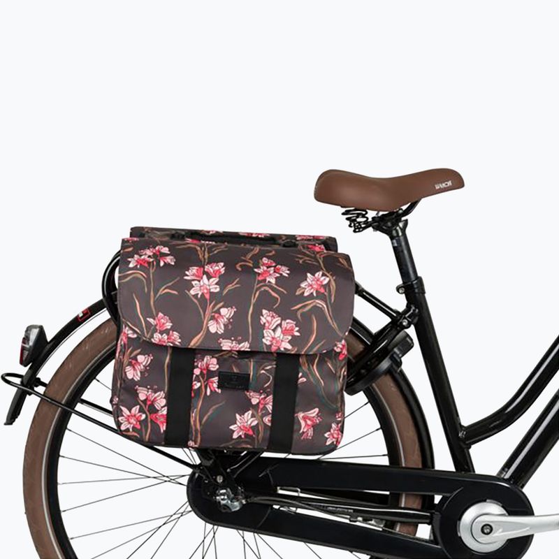 Brašna na bicykel FastRider Nyla Double Bike Bag Trend 32 l flourish 6