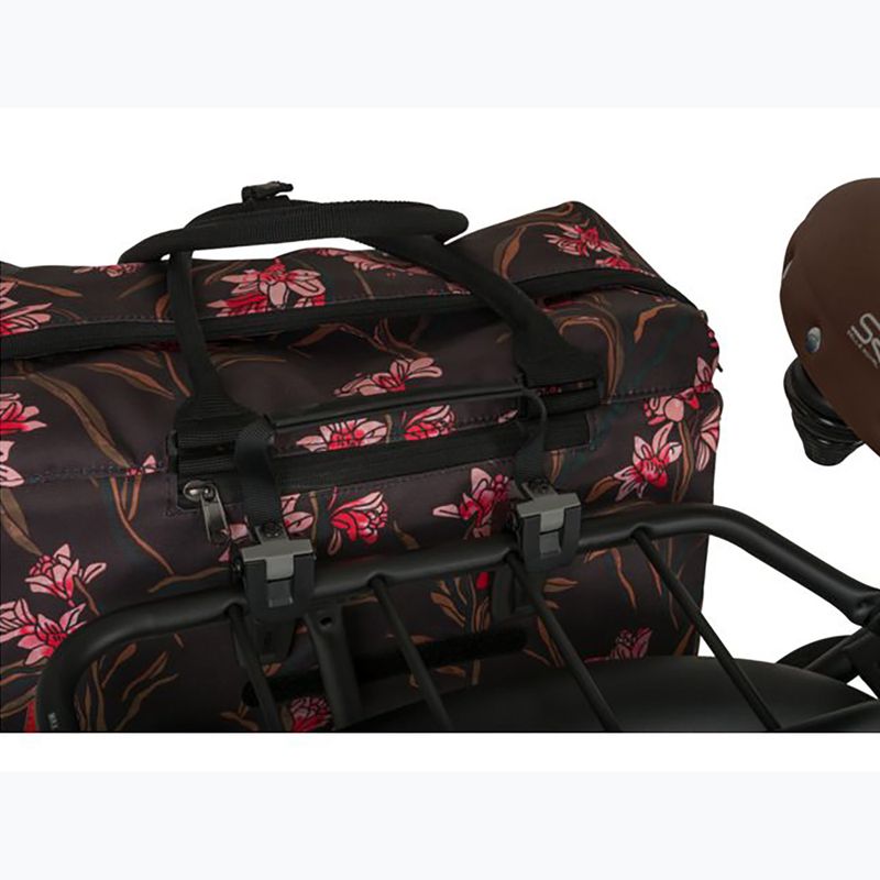 Taška na zadný nosič bicykľa FastRider Nyla Shopper Single Bike Bag Trend Click'nGo 20 l flourish 11