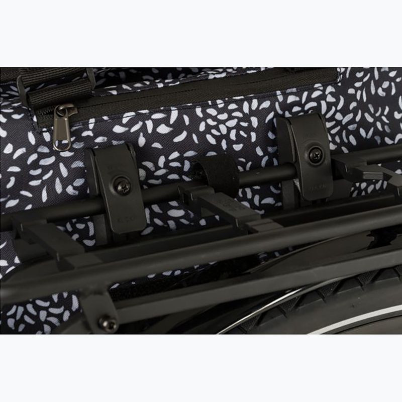 Taška na zadný nosič bicykľa FastRider Nyla Shopper Single Bike Bag Trend Click'nGo 20 l flourish 12