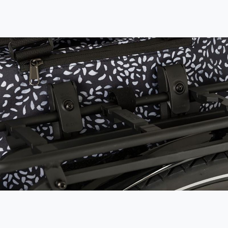 Taška na zadný nosič bicykľa FastRider Nyla Shopper Single Bike Bag Trend Click'nGo 20 l lola flower 6