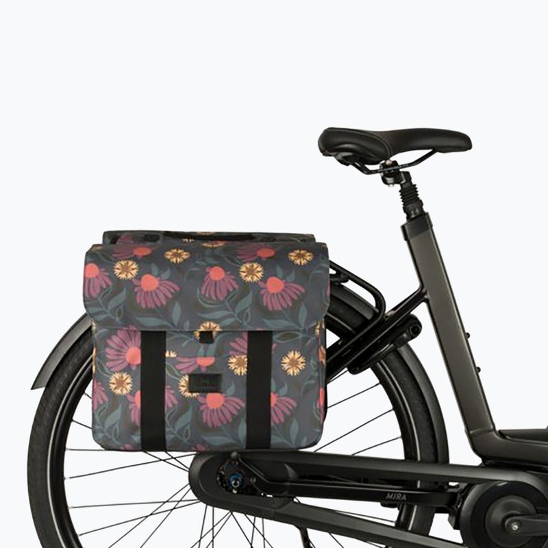 Brašna na bicykel FastRider Nyla Double Bike Bag Trend 32 l lola flower 2