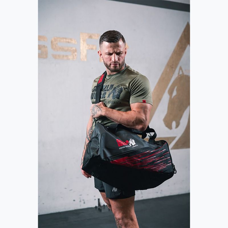 Gorilla Wear Ohio 40 l tréningová taška čierna 8